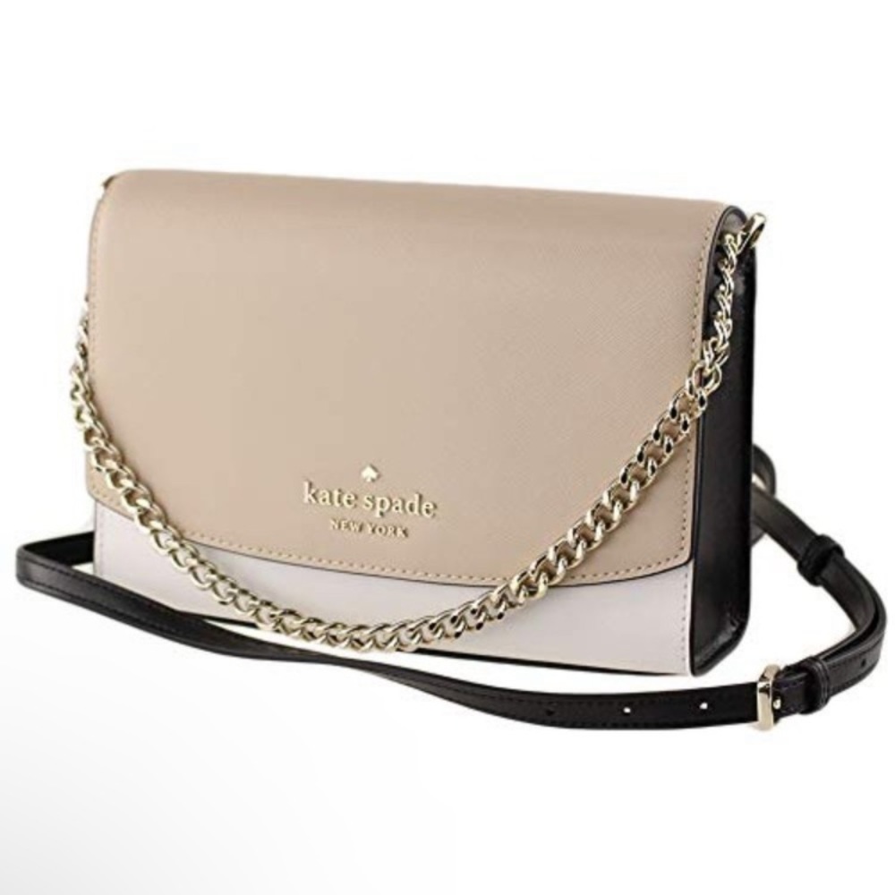 Kate Spade Carson Leather Crossbody Satchel Shoulder Bag NEW WITH TAGS - Picture 9 of 16